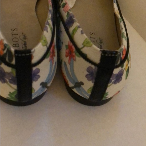 NWT Talbots Umbra Floral Flats, Size 7.5 - Picture 6 of 7
